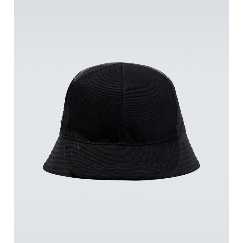 Prada Embroidered bucket hat 67968047