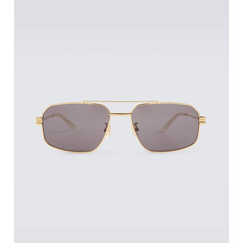 Bottega Veneta Bond square aviator sunglasses 68244707