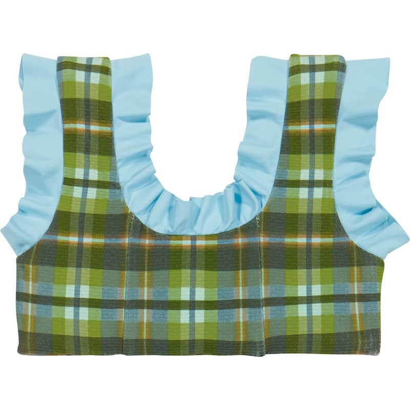 Marysia Bumby Kayenta checked bikini top 68288774