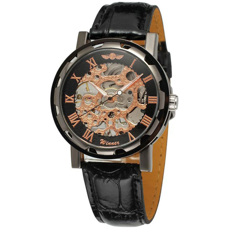 Pánské mechanické hodinky Winner JS11 65221389