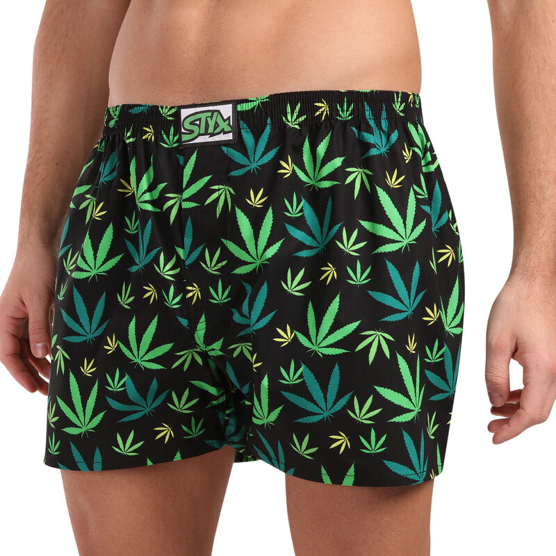 Pánske trenky Styx art klasická guma tráva (A1859) 67590754