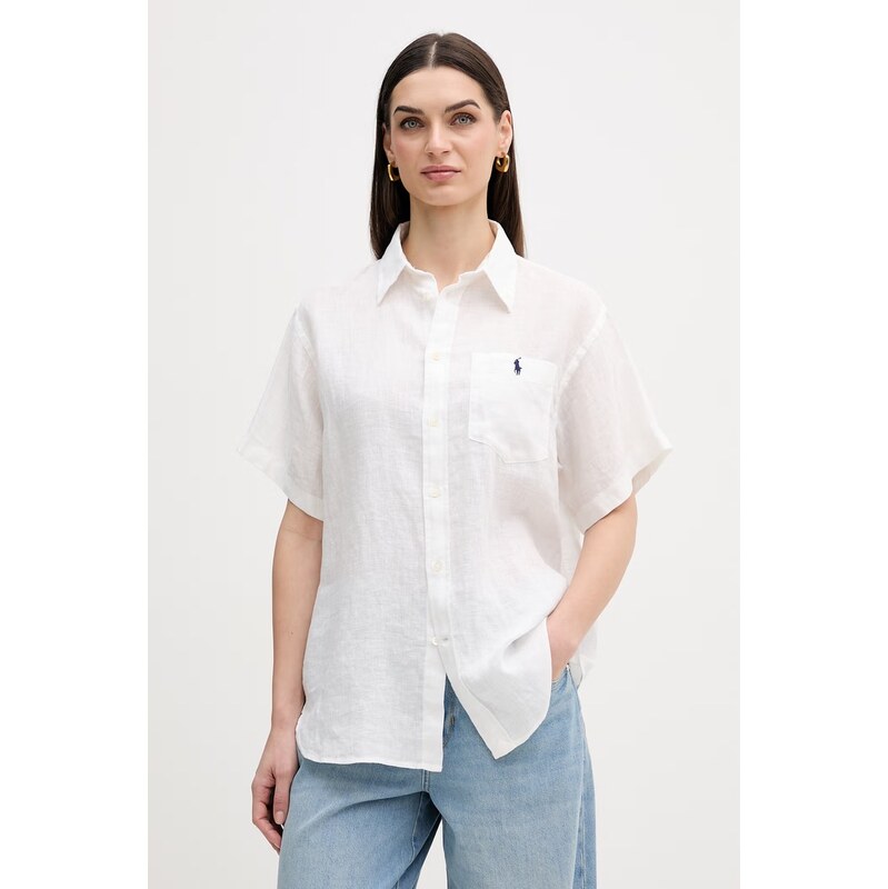 Ľanová košeľa Polo Ralph Lauren 67590967