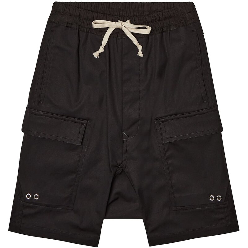 Rick Owens Kids Pods cotton cargo shorts 67998118