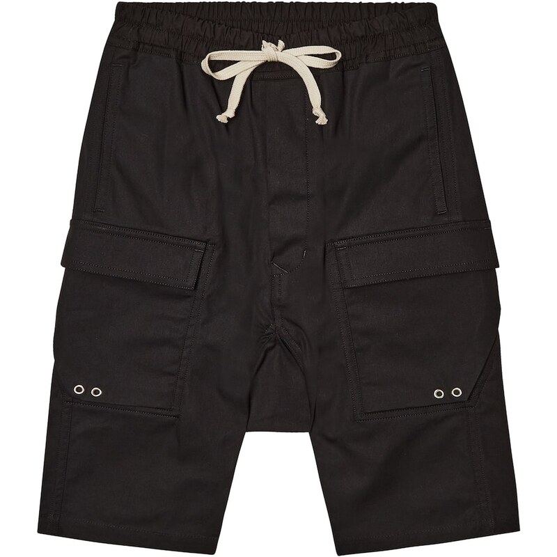 Rick Owens Kids Pods cotton-blend cargo Bermuda shorts 68018737