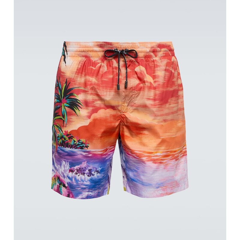 Dolce&Gabbana Printed swim shorts 68289874
