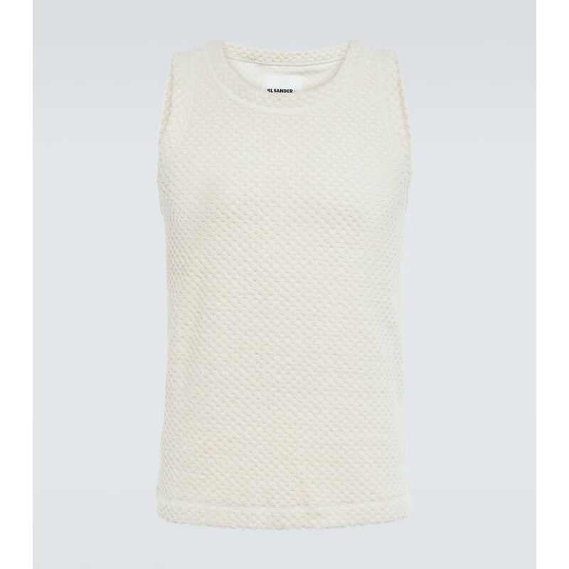 Jil Sander Cotton-blend tank top 68228924