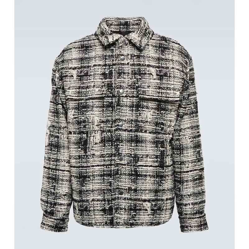 Amiri Tweed blouson jacket 68052239