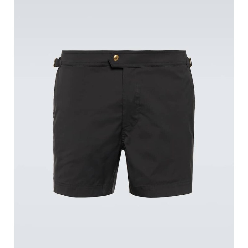 Tom Ford Side-buckle swim trunks 68052284