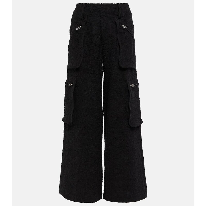 Amiri High-rise wide-leg cargo pants 67968412