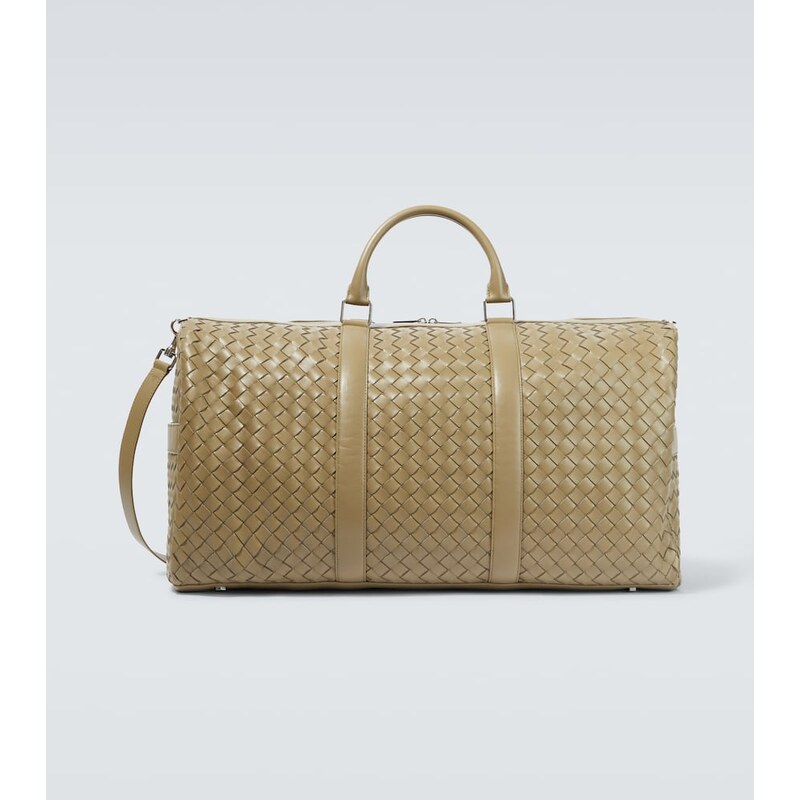 Bottega Veneta Large Intrecciato leather duffel bag 68234224