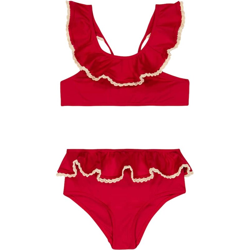Zimmermann Kids Tiggy ruffle-trimmed bikini 68148609