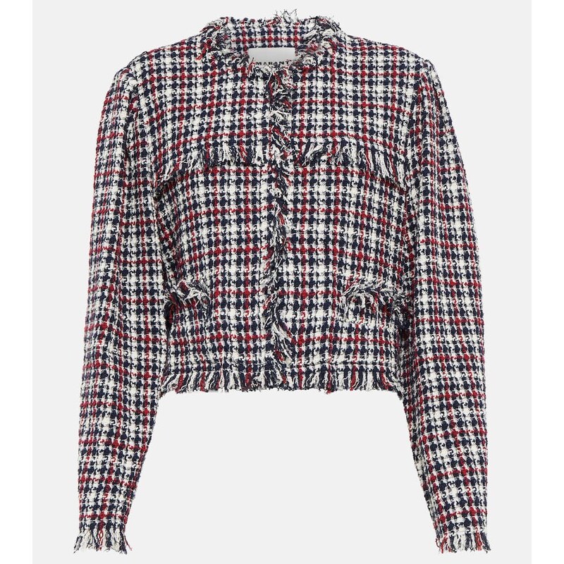 Marant Etoile Cotton-blend tweed jacket 68228799