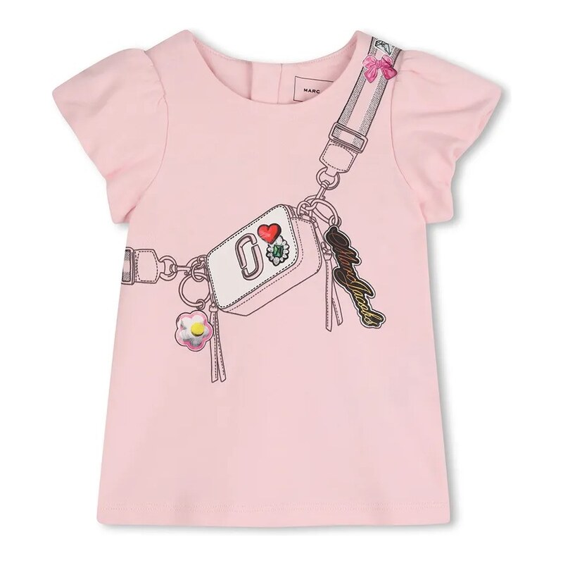 Dievčenské bavlnené šaty Marc Jacobs 67595646