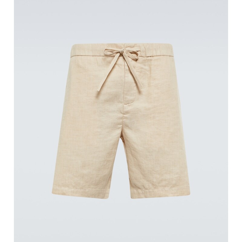 Frescobol Carioca Felipe linen and cotton shorts 68199073