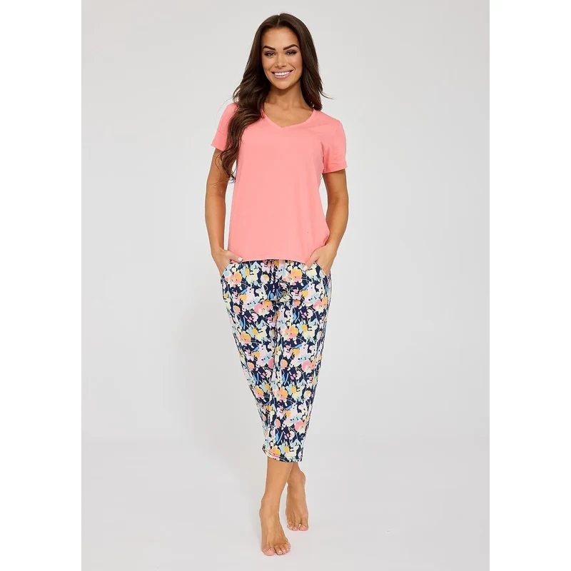 Dámske pyžamo Cornette 875/338 Violetta 3XL-5XL 67590923