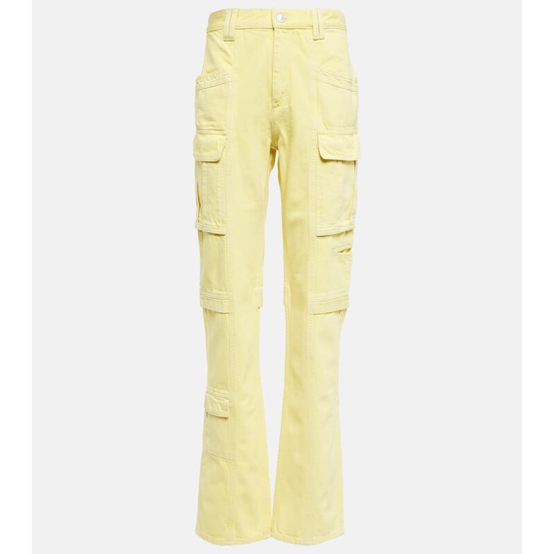 Isabel Marant Vokayo straight-leg cargo jeans 67958077