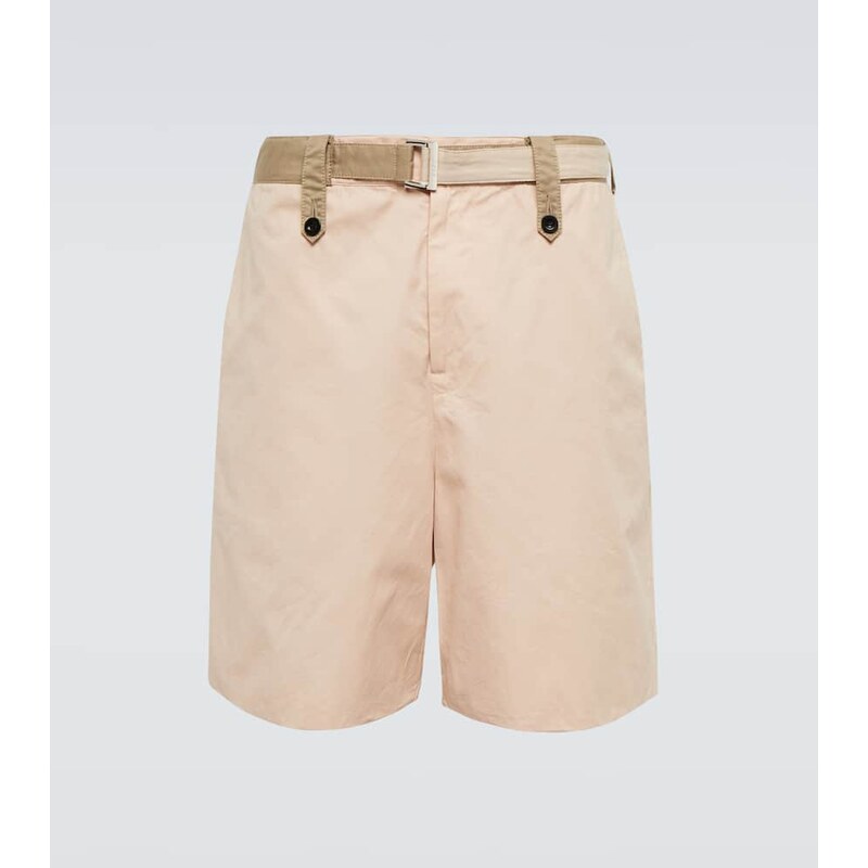 Sacai Cotton chino shorts 68289977