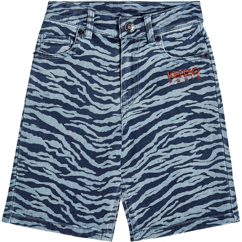 Kenzo Kids Rainbow cotton-blend Bermuda shorts 67968540