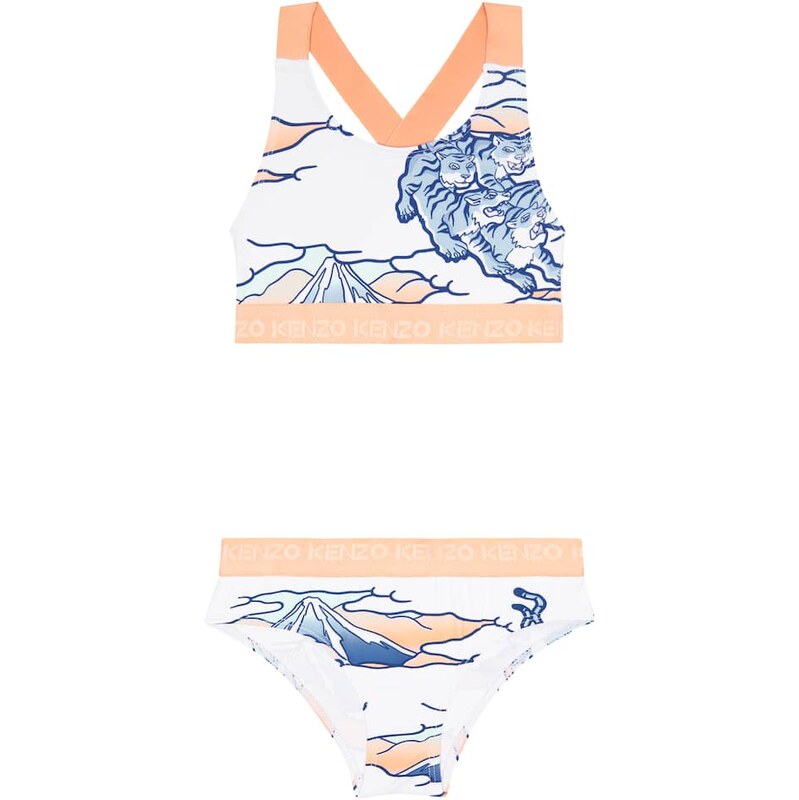 Kenzo Kids Printed bikini set 68009329