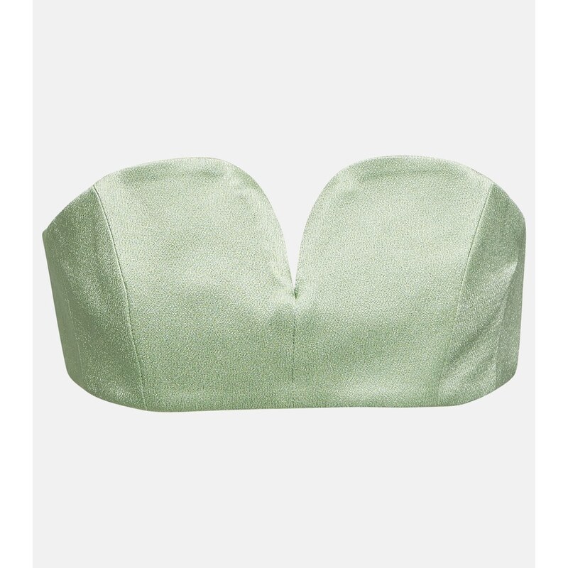 Blaze Milano BlazÃ Milano Clyde satin bandeau bra 68068400