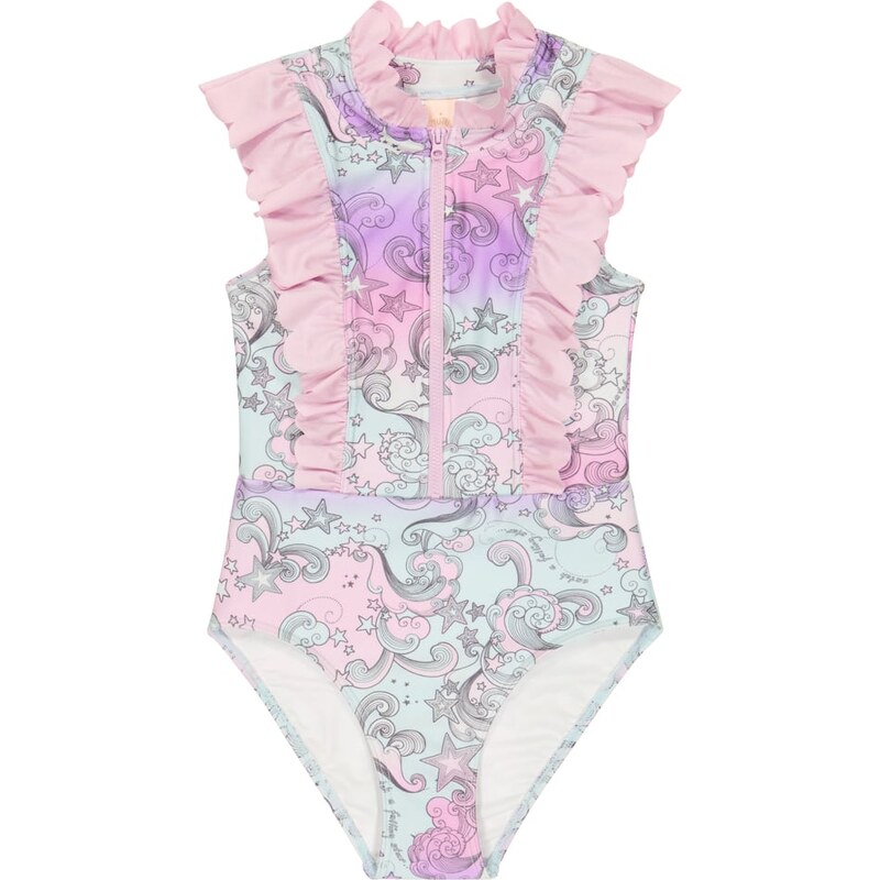 Tutu Du Monde Aquarius printed ruffle-trimmed swimsuit 68396862