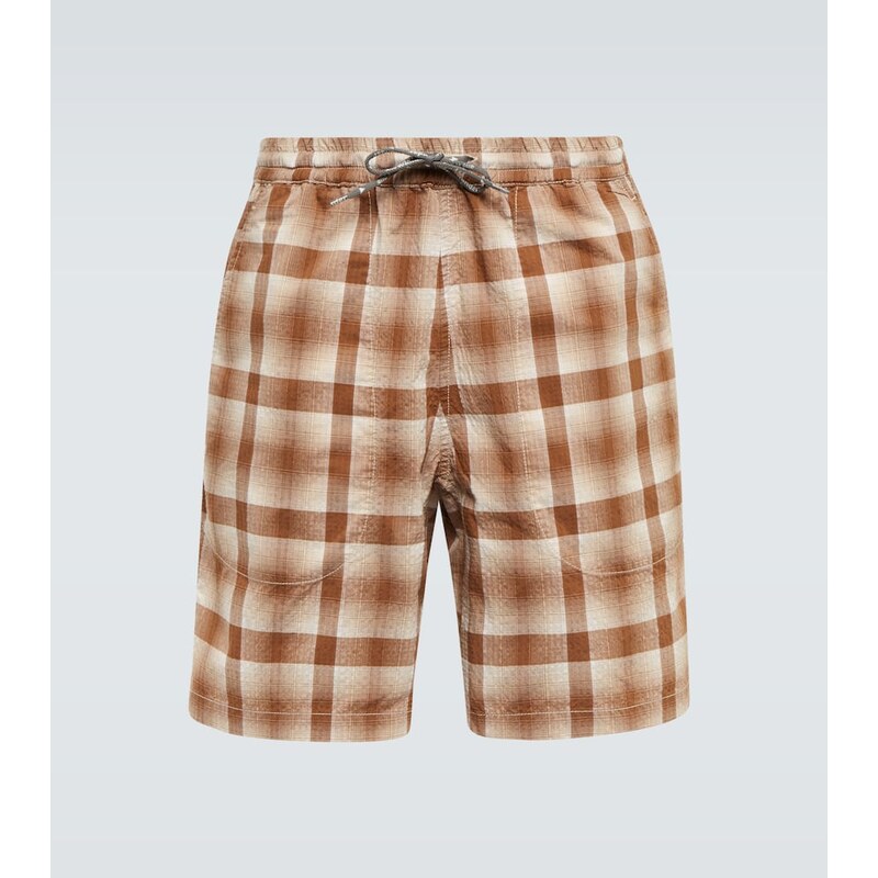And Wander Dry Check shorts 68098215