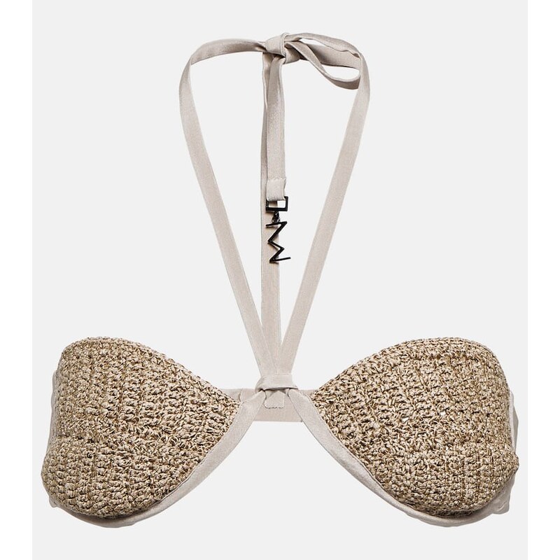 The Mannei Lima crochet silk-blend bra top 68140368