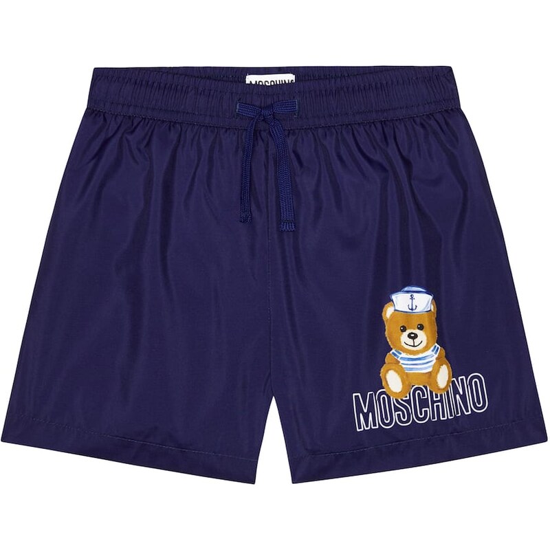 Moschino Kids Printed swim trunks 68285018
