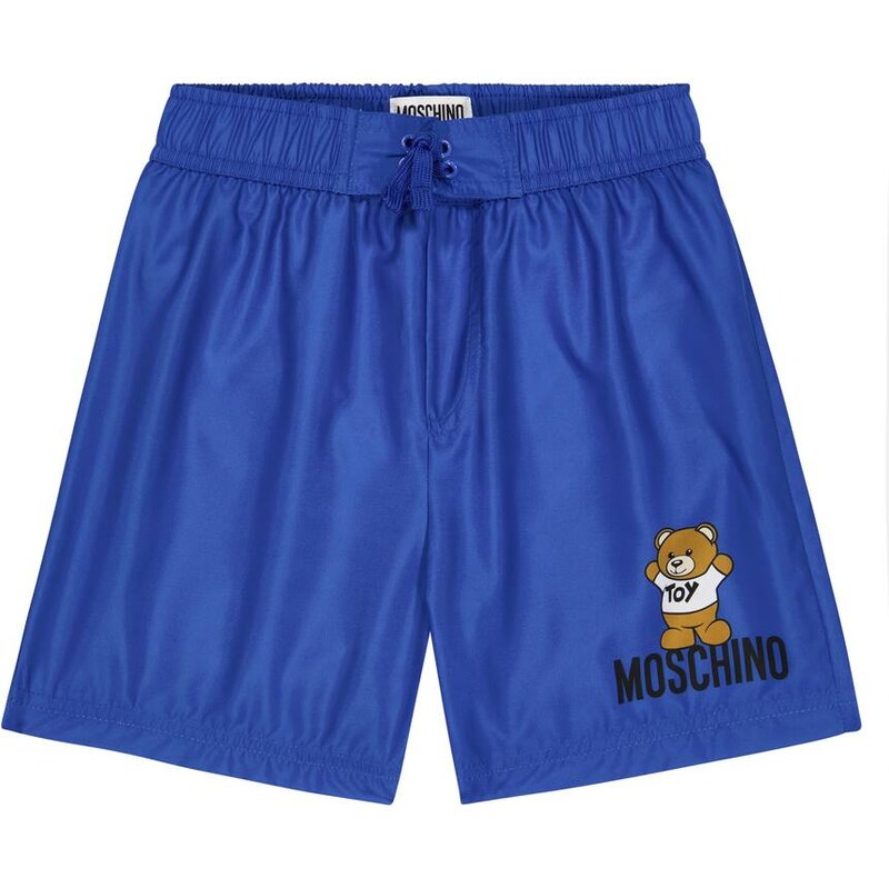Moschino Kids Logo swim shorts 68109167
