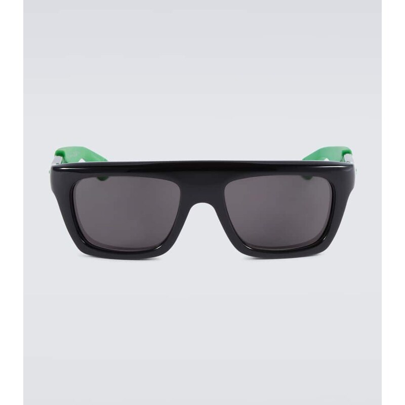 Bottega Veneta Rectangular acetate sunglasses 68008588