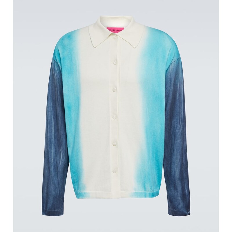 The Elder Statesman Cotton and cashmere cardigan 68281600