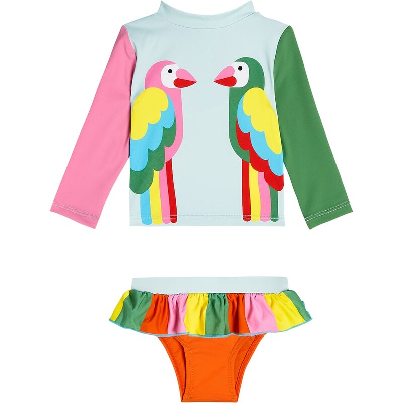 Stella McCartney Kids Baby printed rashguard and bikini bottoms 68281579