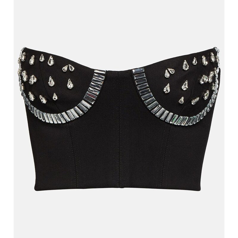 Area Crystal-embellished bustier 68251248