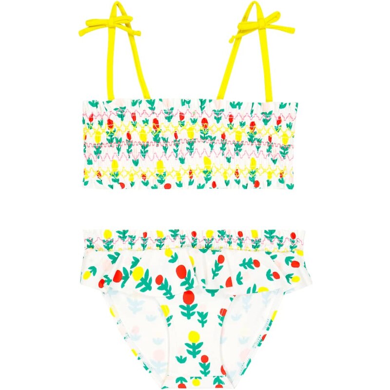 Stella McCartney Kids Floral ruffle-trimmed bikini 68008480