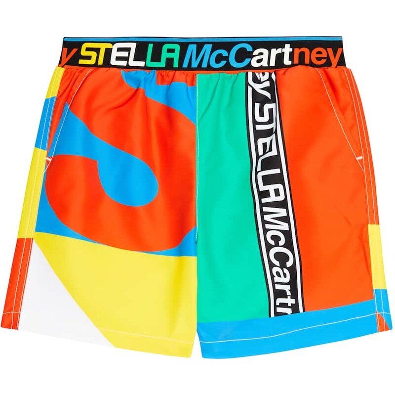Stella McCartney Kids Printed swim shorts 67937667