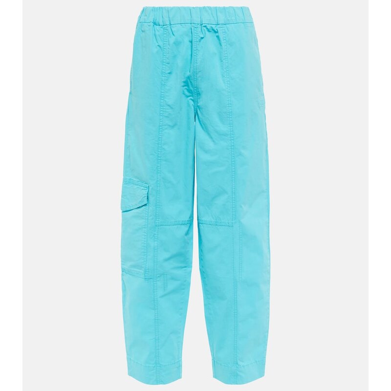 Ganni Cotton-blend pants 68098122