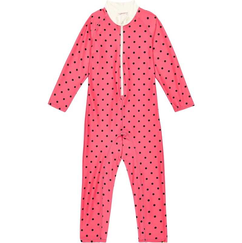 Mini Rodini Polka-dot rashguard swimsuit 68063111