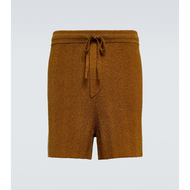 Nanushka Bronte cotton-blend terry shorts 68019927