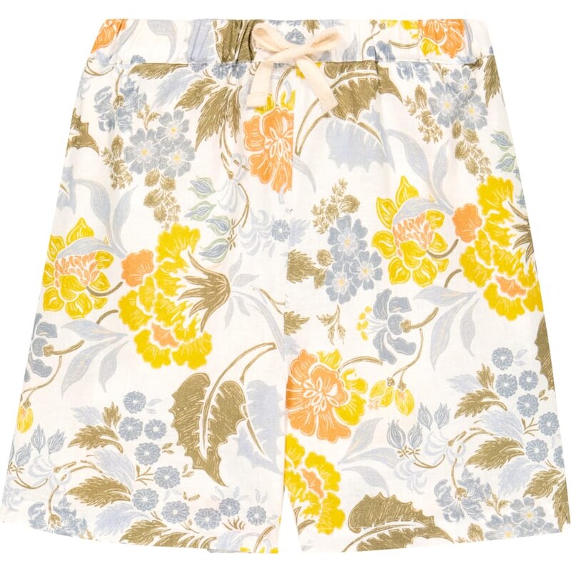 The New Society Gianni floral linen and cotton shorts 67978702