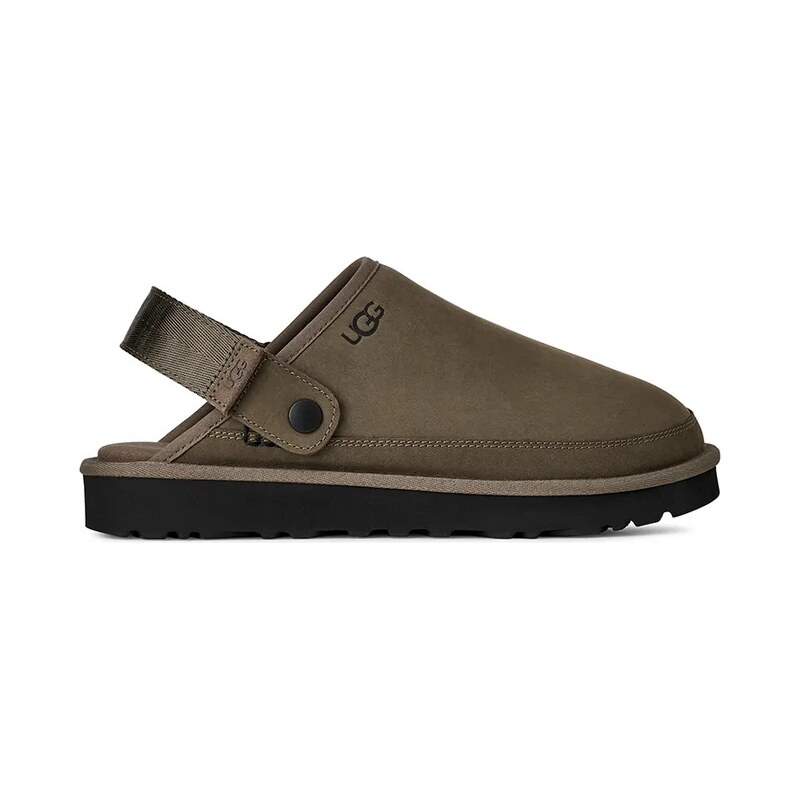 Semišové šľapky UGG M Goldencoast Clog II Nubuck 67422815