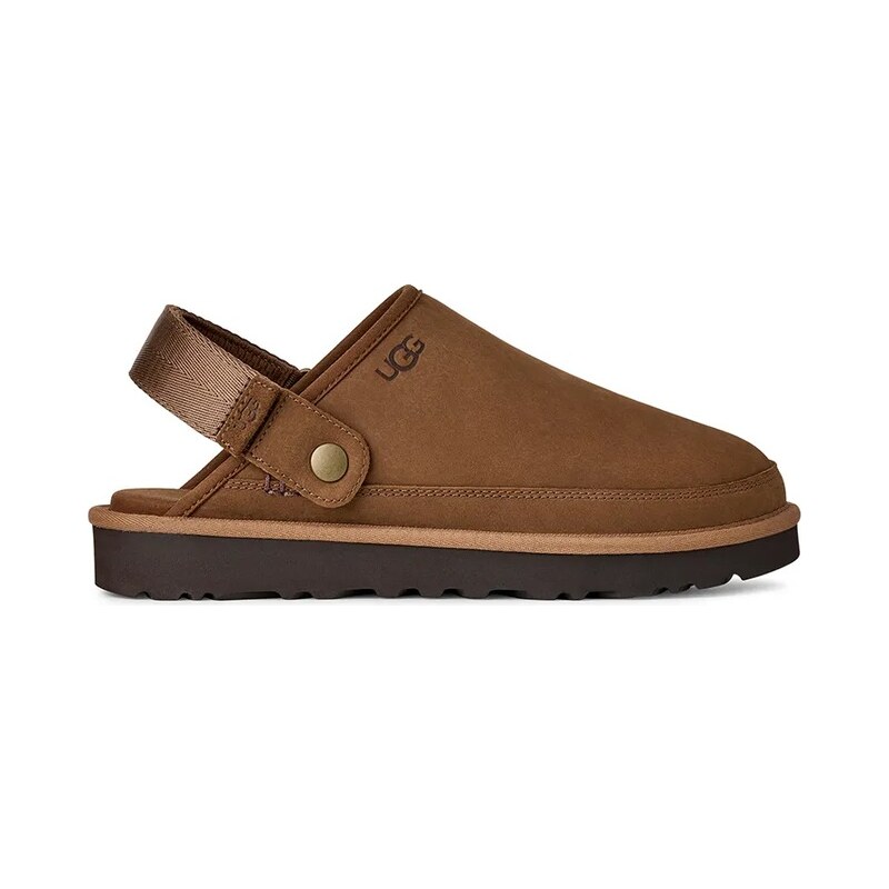 Nubukové šľapky UGG M Goldencoast Clog II Nubuck 67422817