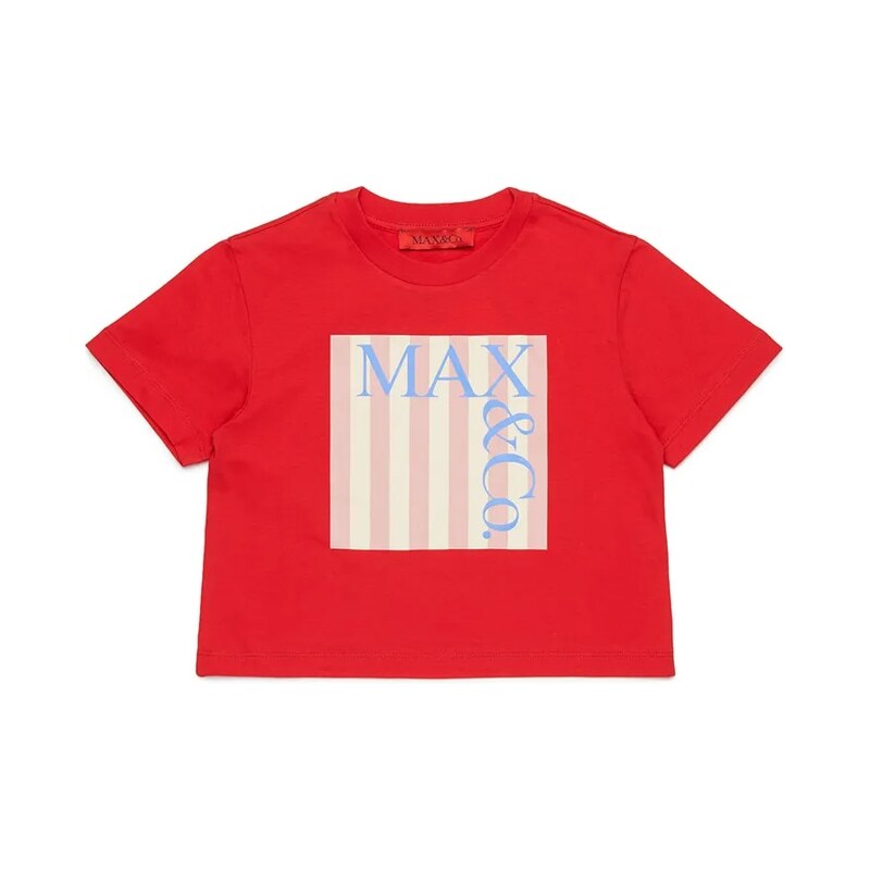 Detské bavlnené tričko MAX&Co. MAXT31F T-SHIRT 67591175
