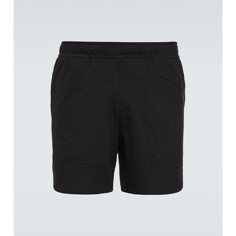 Burberry EKD jacquard cotton-blend shorts 67927951