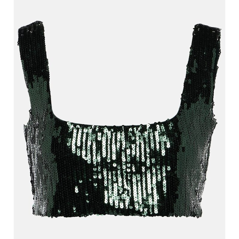 Galvan Beating Heart sequin top 67959184