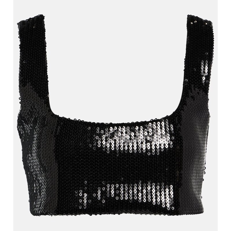 Galvan Beating Heart sequin top 68170264