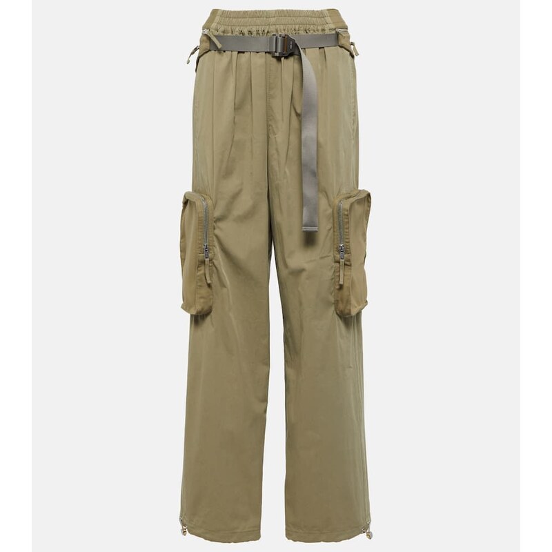 Dion Lee Cotton-blend cargo pants 68290055