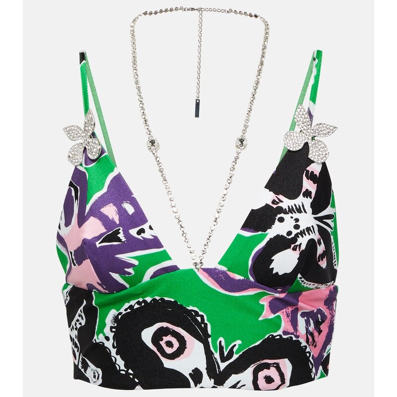 Area Printed crop top 67979208