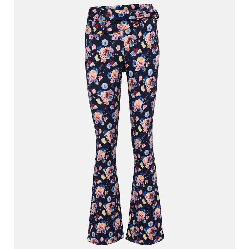 Rabanne Floral high-rise pants 68094954