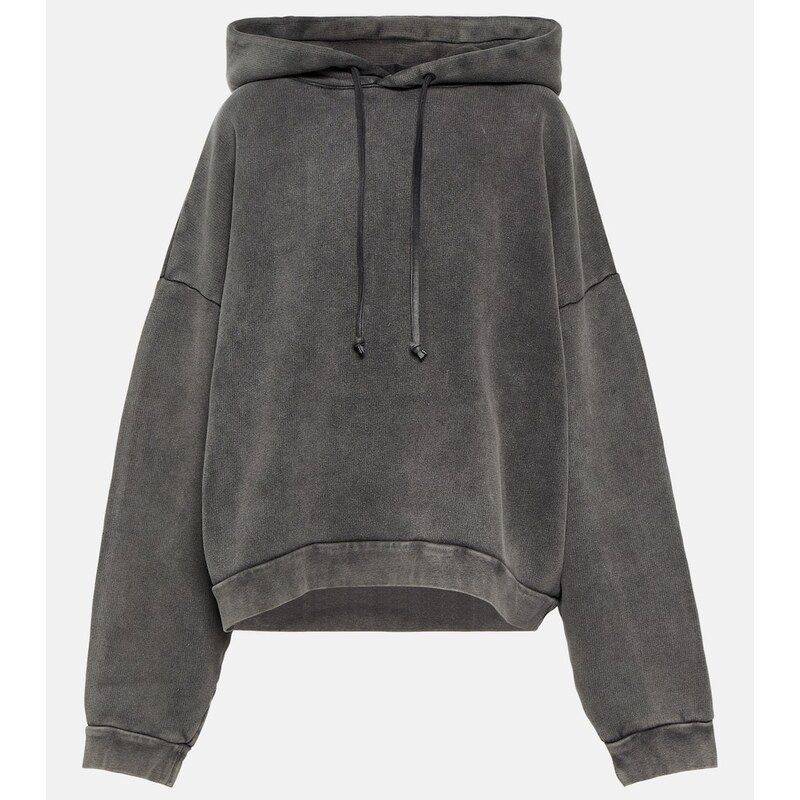 Acne Studios Cropped cotton hoodie 67927815