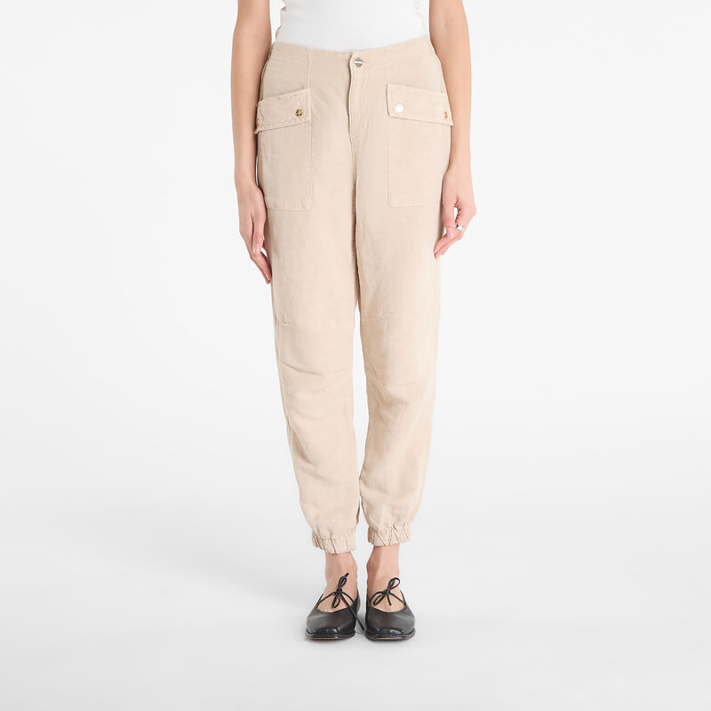 Kalhoty AllSaints Val Tencel Trouser Taupe Brown 25 67566758